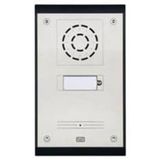 2 N Telecommunicatie 9153101 Deurintercomsysteem – telefoon 115 x 39 x 193 mm, Zwart, Zilver