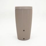 Vita Regenton Mika Taupe 240L, Inclusief Vulautomaat, Kraan met Gardena Koppeling en Plantenbak