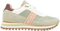 Björn Borg R2000 Sneakers Dames - Lichtgrijs / Roze - Maat 38