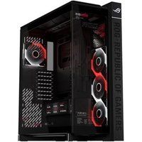 ASUS ROG Cronox ARGB - Mid tower spelen - uitgebreide ATX - zijpaneel met raam (gehard glas) - geen voeding - USB/Audio