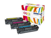 Armor K35580OW cartouche de toner 3 pièce(s) cyan, magenta, jaune