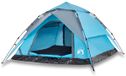 vidaXL Tente dôme 4 personnes déploiement rapide bleu