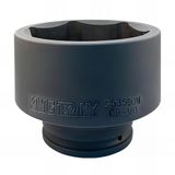 King Tony 9535EOM 6-punts aandrijfbus 140 mm, 1-1/2", Zwart