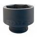 King Tony 9535EOM 6-punts aandrijfbus 140 mm, 1-1/2", Zwart