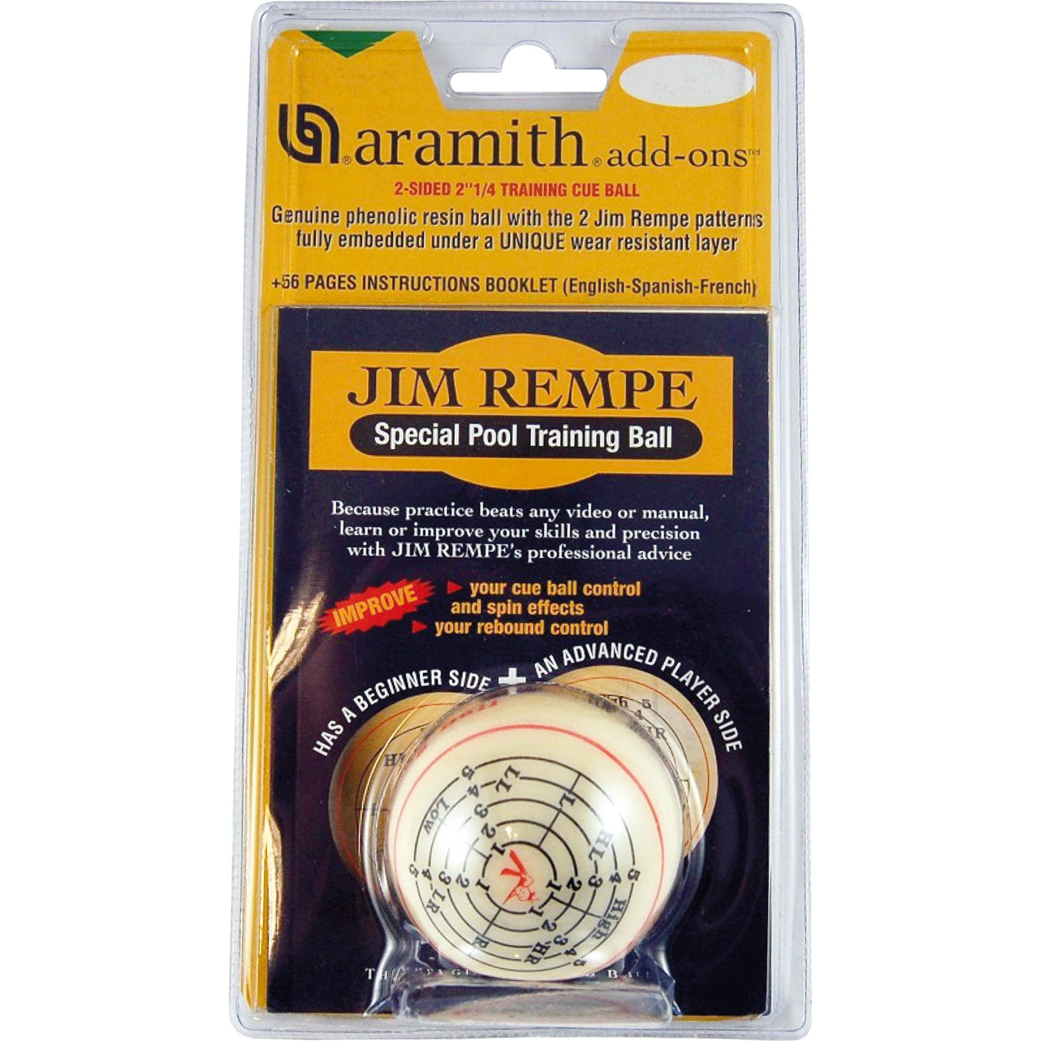 Aramith Jim Rempe Training Ball 57.2mm