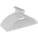 TIMMY Plastic hangers 50 stuks geen schouderbult pak hangers - chroom haken, antislip ruimtebesparende kleerhangers, zwaar, afgeronde hangers voor truien, jas, jassen, broeken, shirts, jurken grijze