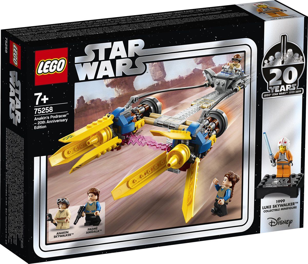Lego Star Wars 20 Years Anakin's Podracer - 75258