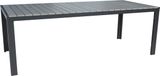 SenS-Line Jersey Tuintafel Grijs 220x100 Cm