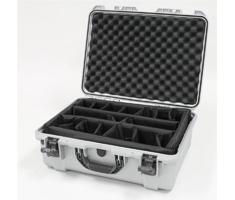 Nanuk 940 case zilver met divider