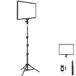 NEEWER NL-192AI Led-videolichtpaneel, studiolichtset met statief, dimbaar, Bi Color Key Light 3200-5600K, CRI97+, voor streaming fotografie, podcasts, opnamen, 2400 lux/0,5 m, 8000 mAh batterij, 13