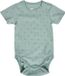 Hummel Hmlbeesy Body S/S Blauw Unisex Katoen Korte Mouw Ronde Hals Printopdruk Maat 74