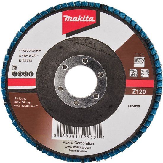 Makita Lamellensch. 115x22mm Z120 10s - D-63775-10