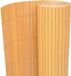 vidaXL Tuinhek Geel 150 x 500 cm PVC