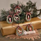 LOBERON Hanger set van 6 Chaignes bont