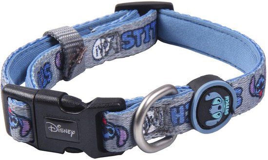 Hondenhalsband Stitch Donkerblauw XS/S