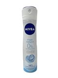 NIVEA Fresh Natural Deodorant Spray for Women, Fresh Scent, Aluminum-Free, 6 x 150 ml (6 Pack)
