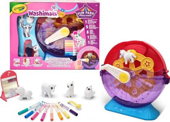 Crayola Washimals - Reuzenrad - Tekenset voor Kinderen