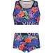 Vingino Fille Ensemble de culottes shorty Fleur Bleu foncé Tout imprimé Taille : XXS
