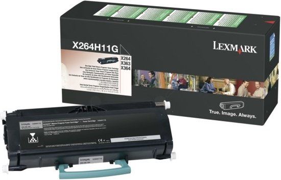 Lexmark E460 15K retourprogramma tonercartridge - Zwart