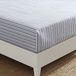 Nautica - Volledig hoeslaken, katoenen percale beddengoed, knapperig en koud, casual woondecoratie (Coleridge Stripe houtskool, volledig)