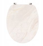 Tendance Marble Toiletzitting Beige Marmer 18 inch