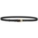 Balagan Ceinture fine à boucle effet croco femme