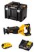 DeWALT Accuslingerzaag DCS382D1T (1 x 2,0 Ah accu + oplader DCB107 + TSTAK VI opbergbox)