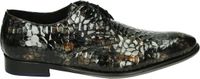 Floris van Bommel DE STAPPER 63.04 Nette Herenschoenen Heren Veterschoen Metallics Maat 45.5