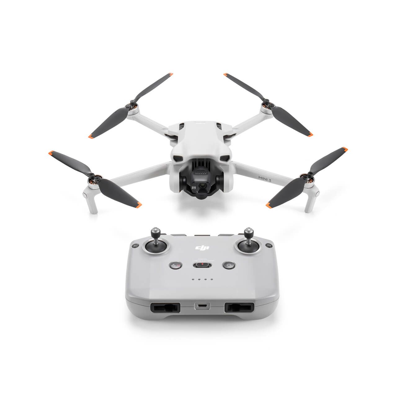 DJI Mini 3 RC-N1 Quadcopter Drone - Grey - 12MP Camera - 4K Video