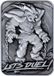 FaNaTtik YuGiOh! - Replica Card Exodia The Forbidden One Limited Edition Replica - Argenté