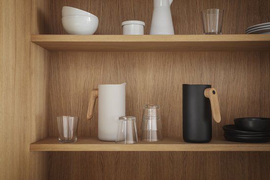 Eva Solo Nordic Kitchen Kan 1,4 liter - Zwart RVS