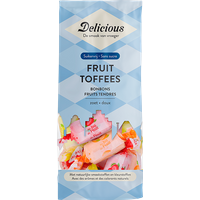 Delicious Suikervrije Delicious Fruit Toffees - 100g