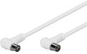 Goobay 67353 coax-kabel 1,5 m IEC Wit