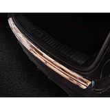 RVS Porsche RVS Achterbumperprotector 'Deluxe' compatibel met Porsche Cayenne III 2017- 'Performance' 'Brushed' Koper/Koper Carbon