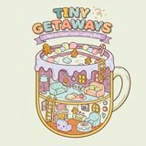 Tiny Getaways Tasty Worlds: A Bold and Easy Foodie Coloring Adventure