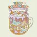Tiny Getaways Tasty Worlds: A Bold and Easy Foodie Coloring Adventure