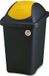 Stefanplast Poubelle - Jaune/Noir - 60L