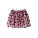 NAME IT MINI tule rok met stippen - paars