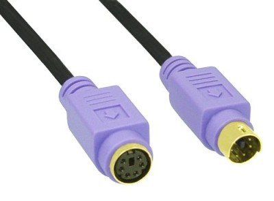 Inline 13342W - Zwart - 2m Kabel