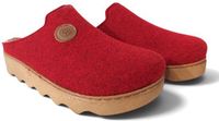 Rohde Dames Softvilt Pantoffels Wijdte G Wine Red