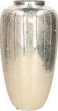 Mega Collections Vaas Oman Drip - goud - glas - druip effect - D20 x H38 cm - bloemenvaas