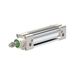 RIEGLER 16.DMD.63100 serie SAI normcilinder, dubbelwerkend, 63 mm zuiger-Ø, 100 mm hub, G 3/8" aansluiting