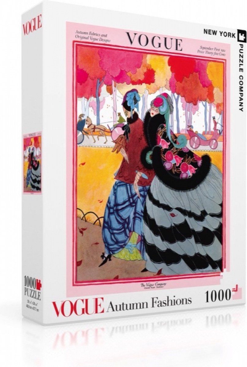 New York Puzzle Company Autumn Fashions - 1000 pieces