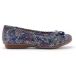 Pédiconfort Ballerines en cuir avec boucle décorative pour femme