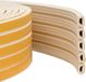 vidaXL Zelfklevende raamdichting Wit 10 x 6 mm 50 m EPDM-schuin