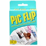 Mattel Games Jeu de société Pic Flip - Multicolore - Unisexe - Dès 7 ans