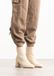 Sacha Femme bottines blanc cassé à talon bloc Taille 37