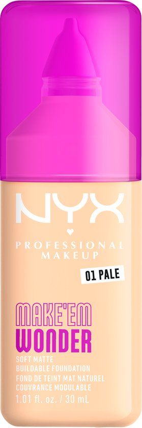 NYX Professional Make Up Make 'EM Wonder Foundation - Pale