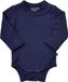 Minymo Romper met lange mouw – Donkerblauw – Maat 50