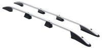 OMAC Barre de toit 7566930 toit de véhicule des deux côtés pour VW CADDY IV Kombi (SAB, SAJ) Aluminium